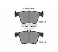 Kit de plaquettes de frein, frein à disque TEXTAR 2628701 pour A3 2 2012-2017