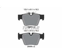 Kit de plaquettes de frein, frein à disque TEXTAR 2699701 pour 5 2 2023-