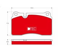 Kit de plaquettes de frein, frein à disque TRW GDB1670DTE pour TOUAREG 3 2006-