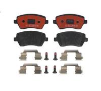 Kit de plaquettes de frein, frein à disque TRW GDB3332DTE pour NOTE 1.5 2008-