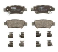Kit de plaquettes de frein, frein à disque TRW GDB3576 pour CR-V III 2.0 2006-
