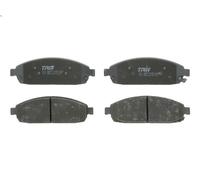 Plaquettes de frein GDB4136 TRW pour JEEP GRAND CHEROKEE III COMMANDER