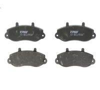 Jeu de 4 plaquettes de frein avant TRW GDB1380