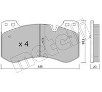 Kit De Plaquettes De Frein Pour BMW Série 2 3 4 Coupe G22 G82 G20 G80 G28