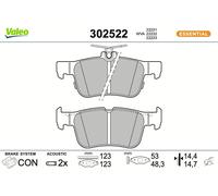 Kit De Plaquettes De Frein Pour Ford Focus IV Turnier Arrière HP, Mondeo V
