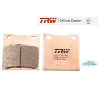 Kit De Plaquettes De Frein TRW Arrière Sinter Pour Suzuki 650 SV N 1999-2002