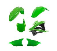 POLISPORT 90922 - Kit de répliques plastiques MX de Polisport pour ceux qui recherchent la qualité OEM pour motos Kawasaki en couleur OEM