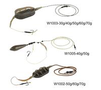 Kit De Plate-Forme De Pêche À La Carpe, Ensemble D'accessoires Pour La Pêche Au Bar, À La Carpe, Crochet En Acier À Haute Teneur En Carbone