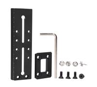 Kit de plateau a degagement rapide en alliage d'aluminium pour rotule hydraulique Manfrotto