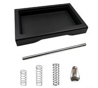 Kit de plateau d'égouttage à profil bas et tube en acier inoxydable pour améliorer la configuration Gaggia Classic Pro (B)