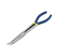 Kit de pliages de nez longs multi-usages de 38,4 cm | Droit, 25/45/90 degrés Curved & O Shaped Needle Pliers - Pour les zones difficiles à atteindre, le pliage du fil et le retrait du tuyau (nez