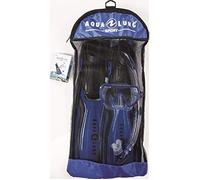 Kit de plongée - Aqua Lung - Amika - Masque et tuba en silicone - Palmes ergonomiques - Taille adulte
