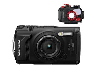 Kit de plongée OM SYSTEM Tough TG-7 noir