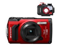 Kit de plongée OM SYSTEM Tough TG-7 rouge | ✅ Livraison gratuite à partir de 100 €