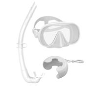 Kit de plongée pour adultes, grand verre panoramique, anti-fuite | avec sangle réglable, étui de rangement pliable, kit de plongée pour homme | pour femmes, familles, amateurs de plongée avec tuba