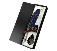 Kit de Plume et Encre pour Calligraphie et Écriture Vintage - Fournitures d'Écriture Rétro - Stylos pour Prise de Notes et Correspondance Manuscrite | pour Écrivains, Artistes, Étudiants, Enseignants,