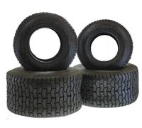 Kit de pneus 2x 20x10-8 et 2x 16x6.5-8 sans chambre à air TL Tracteur tondeuse à gazon autoportée Bulldog nouveau