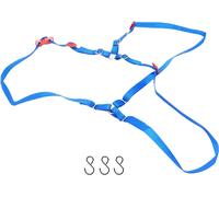 Kit de pneus de rechange -sangle- adapté pour Traxxas Udr 1/10 RC Cars Nylon Fixe y avec crochet bleu
