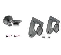 Kit De Poches + Haut-Parleurs Focal Pour Smart For Two Série 451 Depuis 2007