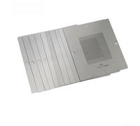 Kit de pochoirs en filet de plantation pour soudure BGA avec options de maille de 0,30 mm, 0,35 mm, 0,40 mm, 0,45 mm, 0,50 mm, 0,55 mm et 0,60 mm (80 x 80)