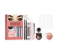 Kit de pochoirs pour sourcils - Tampons à sourcils - Trios - Tampons à sourcils - Tampons en gel