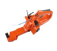 Kit de poignée arrière de réservoir pour tronçonneuse 450 445 450E 445E Assemblage de réservoir de carburant avec filtre de retour Bouchon de ligne de retour Tampon Orange PVC Acier inoxydable Set OEM