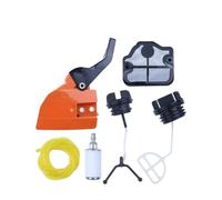 Kit de poignée de frein de chaîne et couvercle latéral d'embrayage for tronçonneuse 142 141 137 136 530054802 544097901