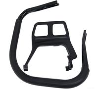 Kit de poignée de frein en caoutchouc pour tronçonneuse, pièce de rechange en métal compatible avec MS660 MS650 MS640, levier d'arrêt de sécurité, accessoire facile à installer, finition noire