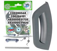 Kit de Poignee de Hublot Lave Linge C00288568 C00286151 pour Indesit