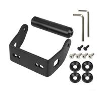 Kit de poignée de support arrière en aluminium pour scooter électrique Ajustement structurel et amélioration de l'expérience de conduite (Noir)