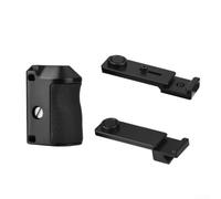 Kit de poignée pour DJI Action 5 Pro : barre d'extension de volet stable pour vlogging - Accessoire de voyage léger en ABS (noir)