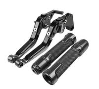 Kit de poignée Pour SPEED Triple Pour TIGER 1050/Sport Pour THRUXTON Pour Steve McQueen SE Pour Scrambler 1 Jeu Levier D'embrayage De Frein Et Poignée Moto(20)