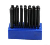 Kit de Poinçon de Transfert pour Tâches de Marquage et Alignement avec Base | 28 tailles pour le positionnement du marquage, le transfert des emplacements des trous, broches de démontage, base organisée