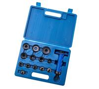 Kit de poinçonnage en acier au carbone pour cuir - 13 tailles - Poignée ergonomique - Coupe précise - Perforation creuse pour divers matériaux - Outil de trou pour cuir
