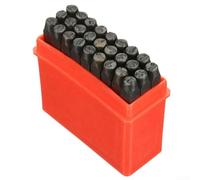 Kit de poinçonnage en métal 36 tampons pour chiffres et lettres, parfait pour les travaux manuels sur bois, cuir, et plus (3 mm)