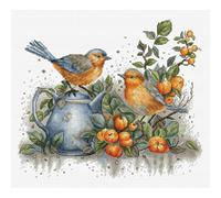 Kit de point compté Luca-S "Chant des oiseaux", 26x23cm