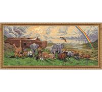 Kit de point de croix compté Design Works "A New Beginning", 28x64cm