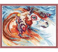 Kit de point de croix compté Design Works "Wind of Thunder", 36x46cm