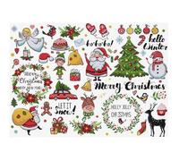 Kit de point de croix LetiStitch - Échantillon Noël