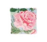 Kit de Point Noué Hooki Hooki - Coussin Rose de Rico Design : Élégance et Douceur pour Votre Intérieur(...) - Blanc Blanc