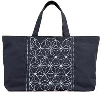 Kit de point Sashiko estampillé Olympus "Mini Tote Bag", 22x42x10cm, Original du Japon