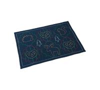 olympus Thread Sashiko Kit de table à broder Motif nordique Motif biscuits en tissu imprimé