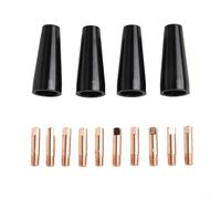 Kit de pointes de contact pour soudage MIG sans gaz 0, 8 et 0 9 mm pour composants de torche de soudage 14AK 15AK