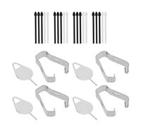Kit de pointes de stylet essentielles, pointes offrant une sensation d'écriture sur papier pour Samsung Note10Lite N770, surface résistante aux