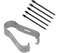 Kit de Pointes de Stylet Tactile Pointes, 5Pcs Pointe de Stylet de Smartphone, Stylo à écran Tactile à Pointe en Plastique pour Galaxy Tab S6 S7 S7 + S6 Lite Note10 Note (Noir)