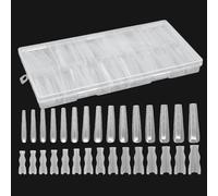 Kit De Pointes Pour Ongles 180 Pièces Structure En Sandwich Outil De Beauté