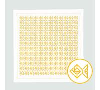 Kit de points Hitomezashi Sashiko estampillé Olympus "Hana Fukin Golden Fish", 3