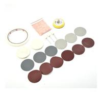 Kit de polissage de réparation de montre, 20 pièces avec poudre d'oxyde de cérium et verre pour enlever les rayures pour horlogers