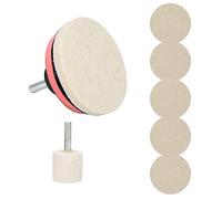 Kit de Polissage du Verre, Kit de Polissage en Poudre d'oxyde de Cérium de Fabrication Soignée, Pratique et Fiable pour le Verre