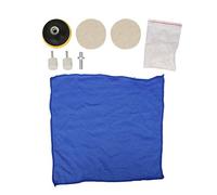 Kit de polissage en poudre de dissolvant en verre pour la voiture Kit de restauration du pare-brise